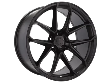 Jantes Look Porsche Macan 20x9 5X112 ET 26 66.5 (Preto Polido Metade Matte)