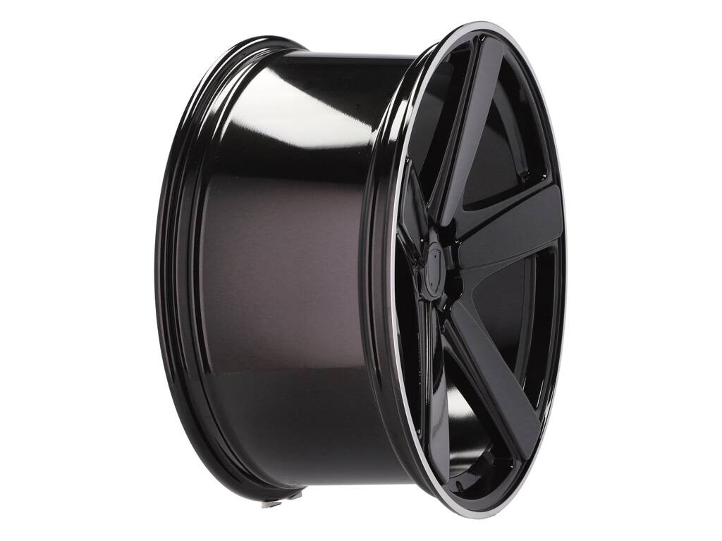 Jantes Look Porsche Macan II 95B 21x10 5X112 ET 19 66.5 (Preto + Aba Polida)