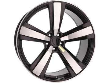 Jantes Look Porsche Macan II 95B 21x10 5X112 ET 19 66.5 (Preto Polido)