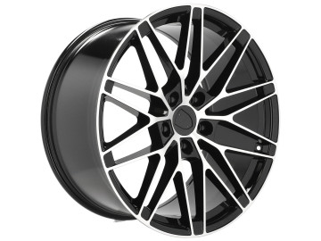 Jantes Look Porsche Macan II Electric 20x7.5 5X130 ET 32 66.5 (Preto Polido)