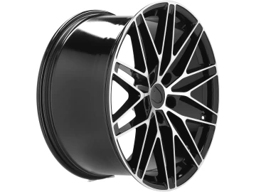 Jantes Look Porsche Macan II Electric 21x10.5 5X130 ET 47 66.5 (Preto Polido)