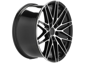 Jantes Look Porsche Macan II Electric 21x8.5 5X130 ET 27 66.5 (Preto Polido)