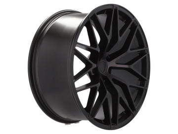 Jantes Look Porsche Macan RS Spyder 21x10 5X112 ET 19 66.5 (Preto Metade Matte)