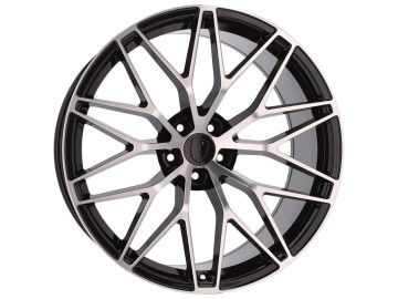 Jantes Look Porsche Macan RS Spyder 21x10 5X112 ET 19 66.5 (Preto Polido)