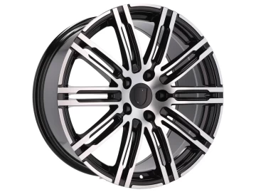 Jantes Look Porsche Panamera Turbo S 20x9 5X112 ET 26 66.5 (Preto Polido)