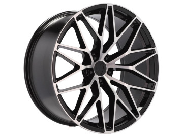 Jantes Look Porsche RS Spyder Design 20x10.5 5X130 ET 64 71.6 (Preto Polido)