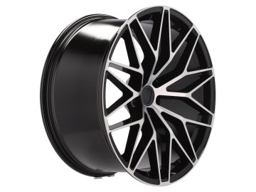 Jantes Look Porsche RS Spyder Design 20x9 5X130 ET 50 71.6 (Preto Polido)