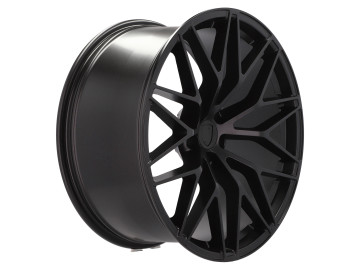 Jantes Look Porsche RS Spyder Design 21x11 5X130 ET 58 71.6 (Preto Metade Matte)