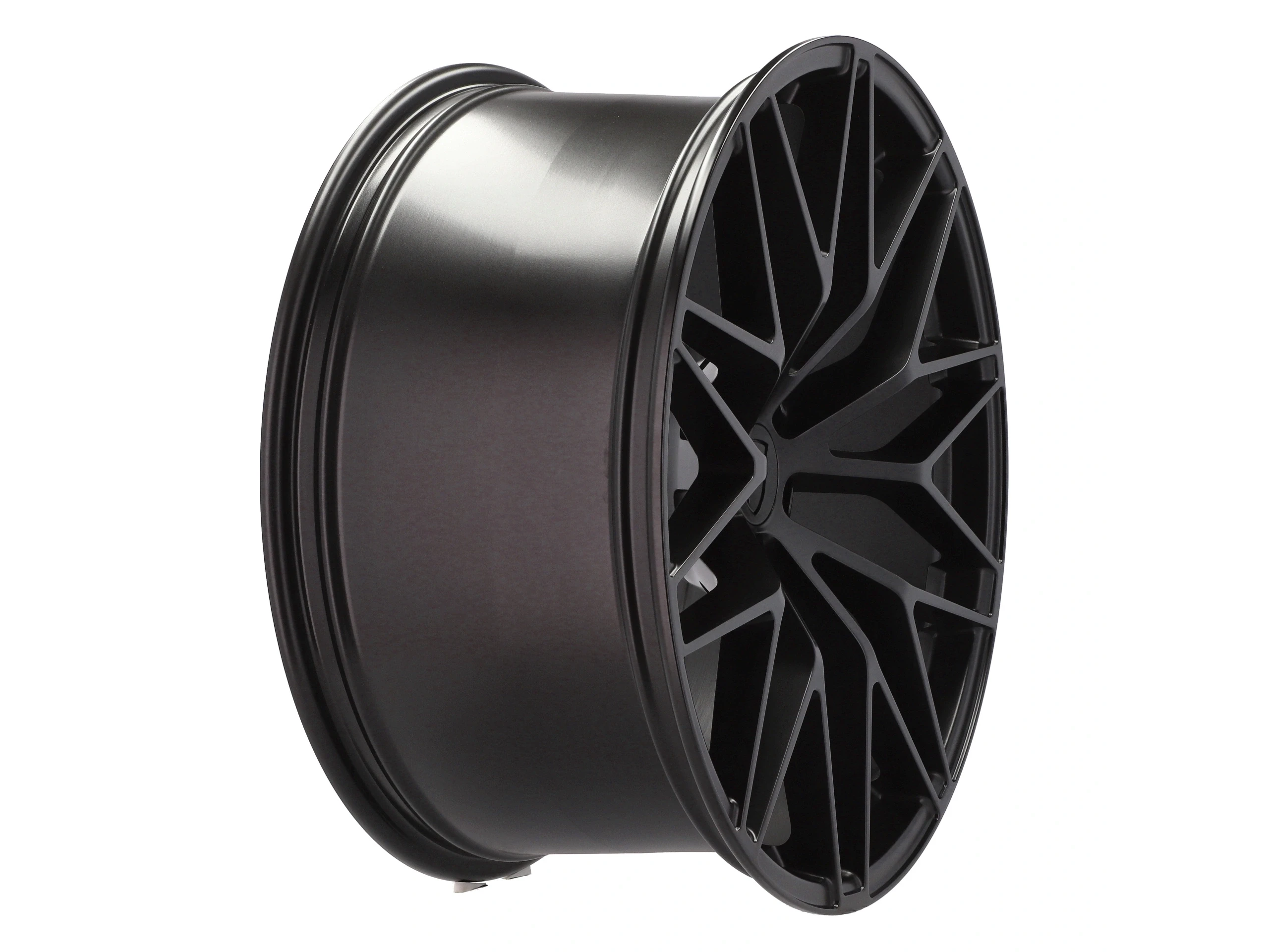 Jantes Look Porsche RS Spyder Design 21x11 5X130 ET 58 71.6 (Preto Metade Matte)