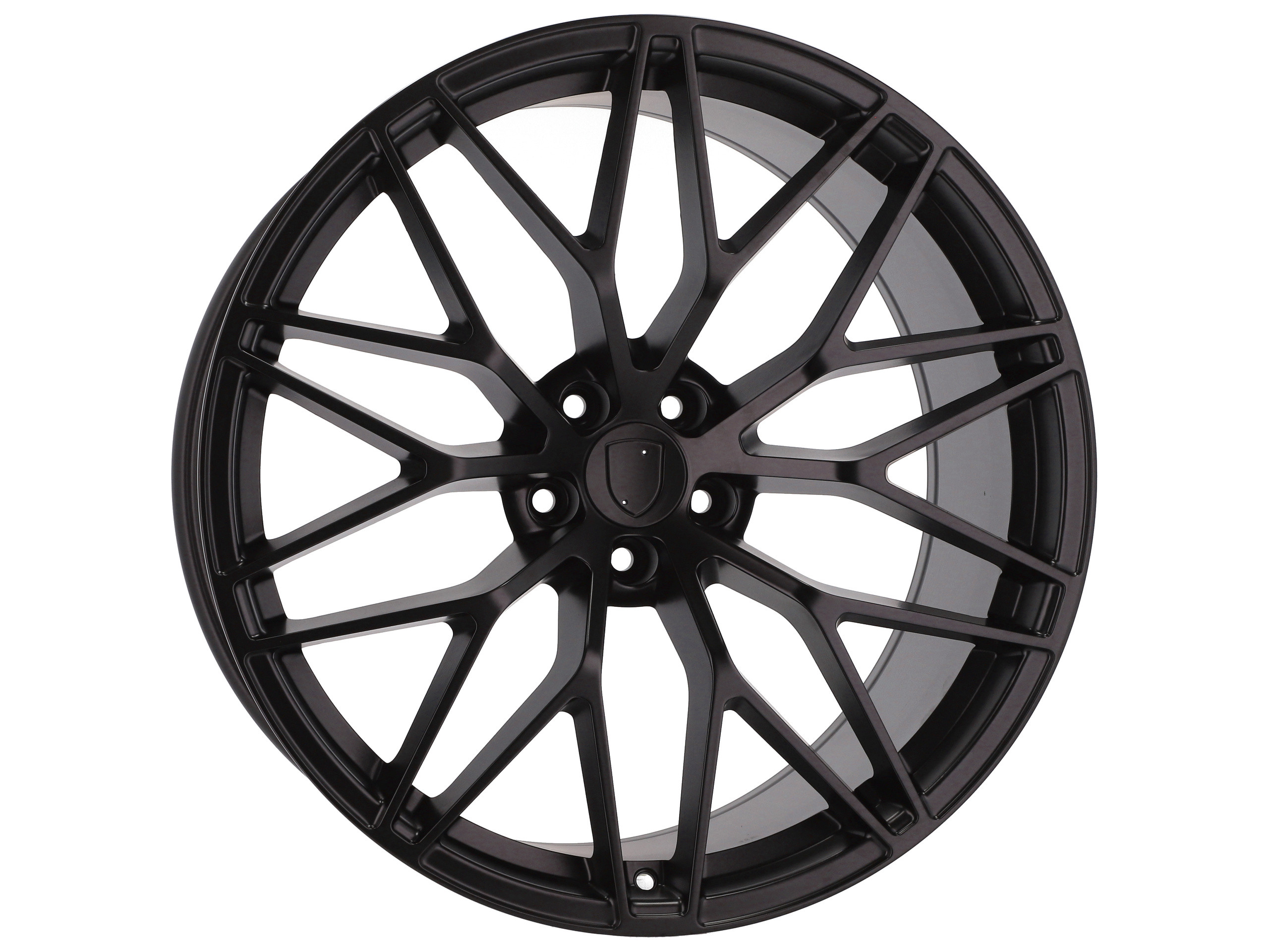 Jantes Look Porsche RS Spyder Design 21x11 5X130 ET 58 71.6 (Preto Metade Matte)