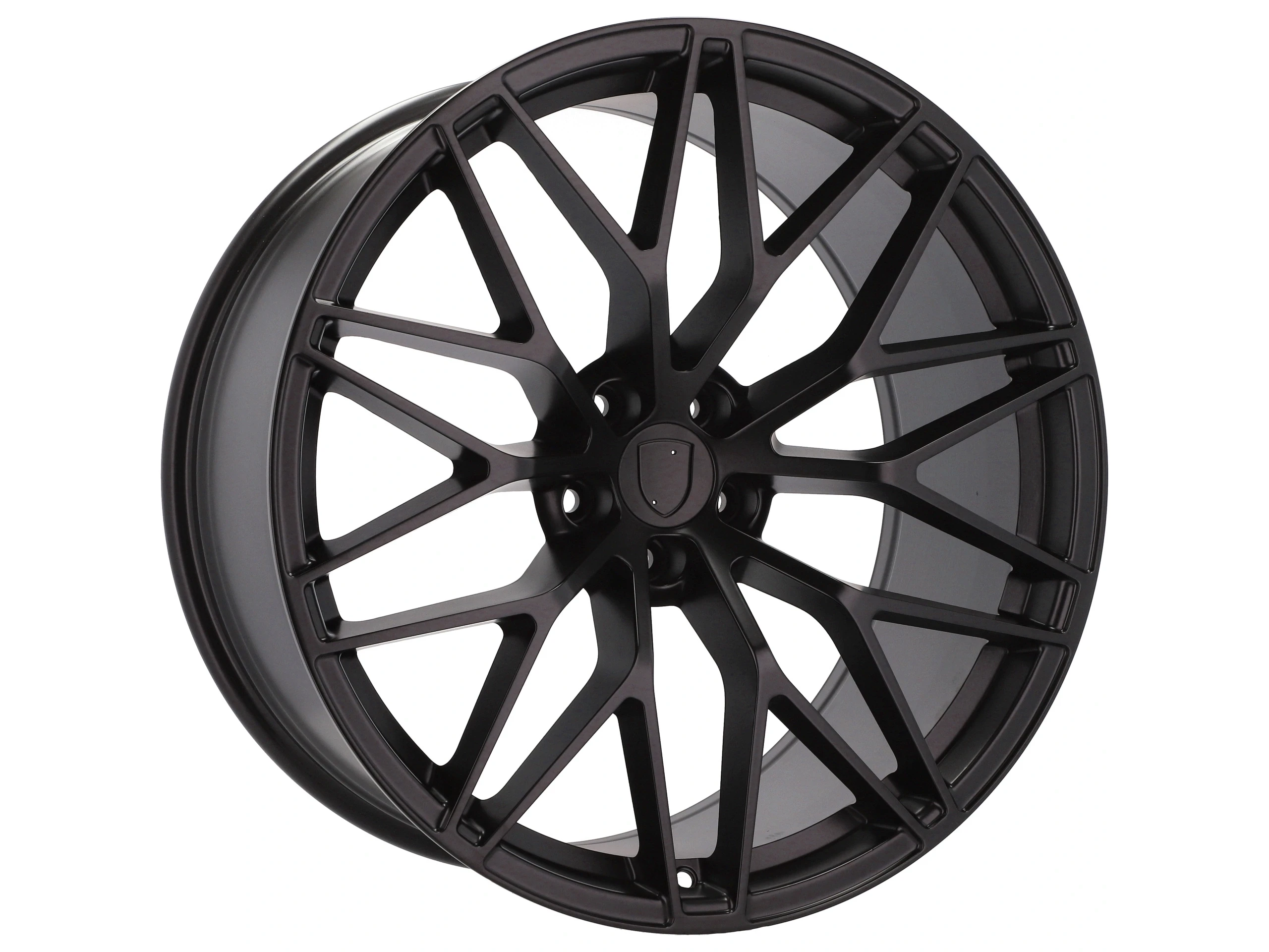 Jantes Look Porsche RS Spyder Design 21x11 5X130 ET 58 71.6 (Preto Metade Matte)