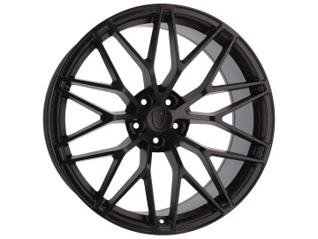 Jantes Look Porsche RS Spyder Design 21x9.5 5X130 ET 46 71.6 (Preto Metade Matte)
