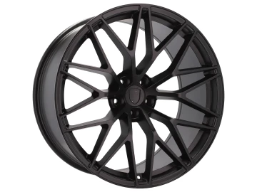 Jantes Look Porsche RS Spyder Design 21x9.5 5X130 ET 46 71.6 (Preto Metade Matte)