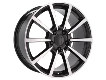 Jantes Look Porsche Cayenne 92A Turbo II 20x8.5 5X130 ET 51 71.6 (Cinza Polido)