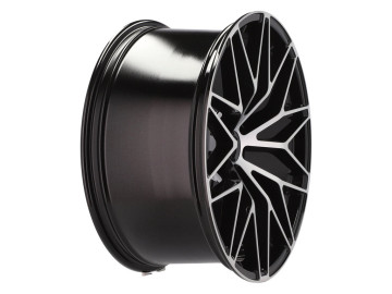 Jantes Look Porshe RS Spyder Design 20x9 5X112 ET 26 66.5 (Preto Polido)