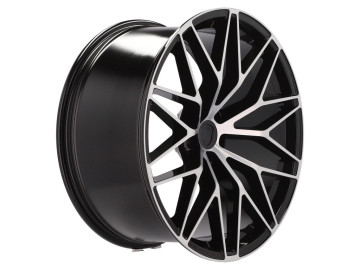 Jantes Look Porshe RS Spyder Design 20x9 5X112 ET 26 66.5 (Preto Polido)