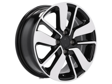 Jantes Look Renault Clio 15x6.5 5X114.3 ET 40 66.1 (Preto Polido) 