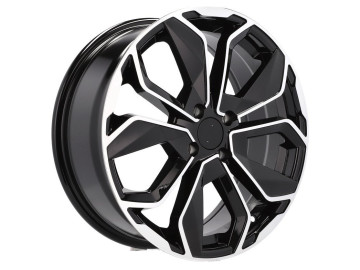 Jantes Look Renault Megane Boose 16x6.5 4X100 ET 40 60.1 (Preto Polido) 