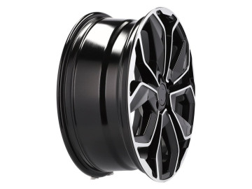 Jantes Look Renault Megane Boose 16x6.5 4X100 ET 40 60.1 (Preto Polido) 