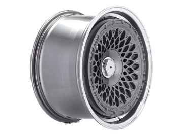 Jantes Look Rotiform LHR-M 18x8.5 10X112/120 ET 30 74.1 (Gun Metal+Aba Polida) 