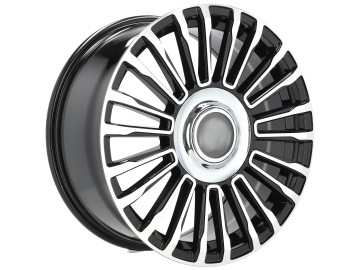 Jantes Look Range Rover MANSORY 18x8 10X112/120 ET 42 72.6 (Preto Polido)