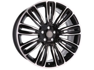 Jantes Look Range Rover Velar 20x8.5 5X108 ET 45 63.4 (Preto Polido)