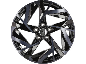 Jantes Look Renault Arkana 17x7 5X114.3 ET 35 66.1 (Preto Polido + Tinted Face)