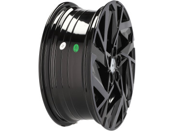 Jantes Look Renault Arkana 17x7 5X114.3 ET 35 66.1 (Preto Polido + Tinted Face)
