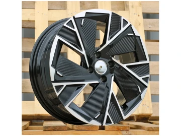 Jantes Look Renault Captur 16x6.5 4X100 ET 37 60.1 (Preto Polido)
