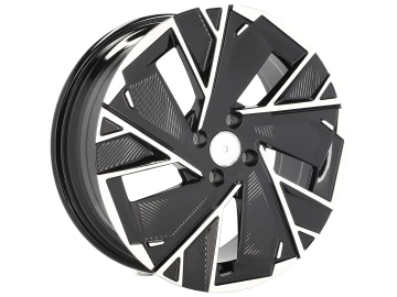 Jantes Look Renault Captur 17x7 4X100 ET 37 60.1 (Preto Polido)