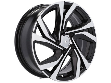 Jantes Look Renault Clio 15x6  4X100  ET  40  60.1 Preto Polido