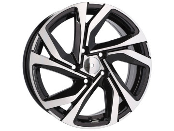 Jantes Look Renault Clio 15x6  4X100  ET  40  60.1 Preto Polido