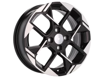 Jantes Look Renault Clio 15x6 4X100 ET 51 54.1 (Preto Polido)