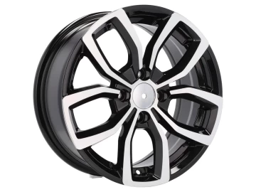 Jantes Look Renault Clio 16x6.5 4X100 ET 38 60.1 (Preto Polido)