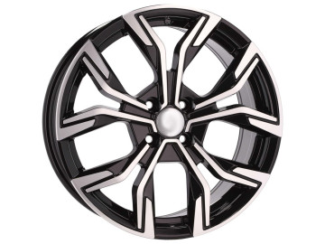 Jantes Look Renault Clio IV  15x6.5 4X100 ET 37 60.1 Preto Polido