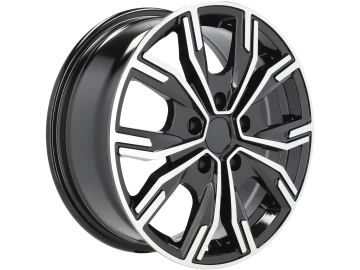 Jantes Look Renault Clio IV 16x6.5 5X120 ET 45 65.1 (Preto Polido)