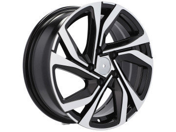 Jantes Look Renault Kadjar 17x7 4X100 ET 37 60.1 (Preto Polido)