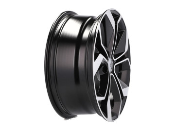 Jantes Look Renault Megane 15x6.5 5X114.3 ET 45 66.1 Preto Polido