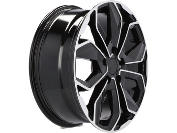 Jantes Look Renault Megane 17x7 4X100 ET 40 60.1 (Preto Polido)