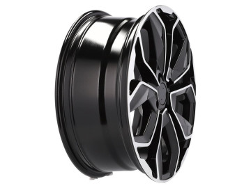 Jantes Look Renault Megane Boose 16x6.5  4X100  ET  37  60.1 Preto Polido