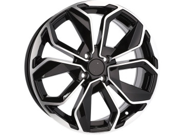 Jantes Look Renault Megane Boose 16x6.5  4X100  ET  37  60.1 (Preto Polido)