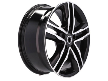 Jantes Look Renault Trafic 17x7.5 5X108 ET 40 65.1 (Preto Polido)