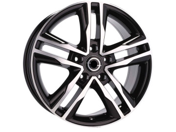 Jantes Look Renault Trafic 17x7.5 5X108 ET 40 65.1 (Preto Polido)