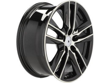 Jantes Look SEAT LEON 5F CUPRA 18x7.5 5X112 ET 46 57.1 (Preto Polido)