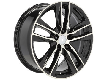 Jantes Look SEAT LEON 5F CUPRA 18x7.5 5X112 ET 46 57.1 (Preto Polido)