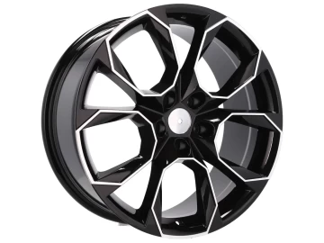 Jantes Look Skoda Octavia RS 16x6.5 5X112 ET 40 57.1 (Preto Polido)