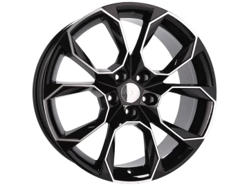 Jantes Look Skoda Octavia RS 16x6.5 5X112 ET 40 57.1 (Preto Polido)