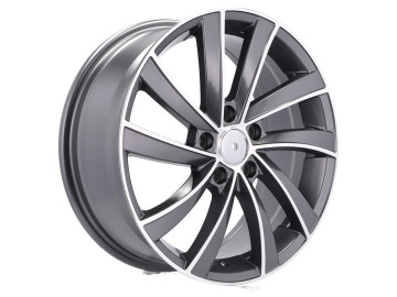 Jantes Look Skoda Strato 17x7 5X112 ET 49 57.1 (Cinza Polido)