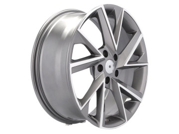 Jantes Look SKODA Vega 18x7.5 5X112 ET 43 57.1 (Cinza Polida ) 