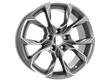 Jantes Look Skoda RS 19x8.5 5X112 ET 40 57.1 (Cinza Polido)